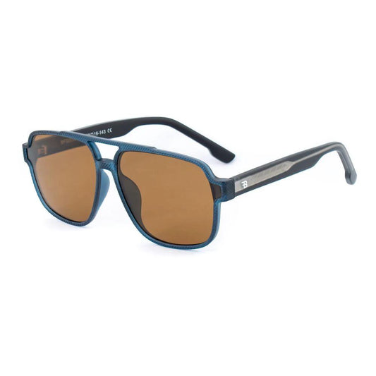 Bobroff Blaue Sonnenbrille aus Acetat by Bobroff