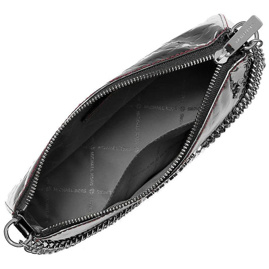 Michael Kors Schwarze Clutch aus Canvas by Michael Kors