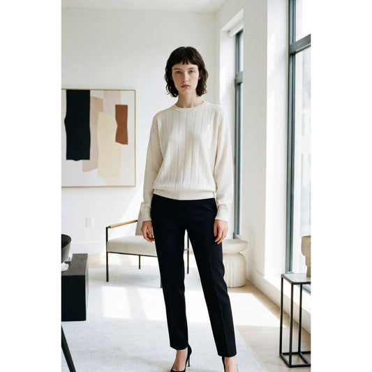 Brunello Cucinelli Cucinelli Weißer Kaschmirpullover by Brunello Cucinelli Cucinelli
