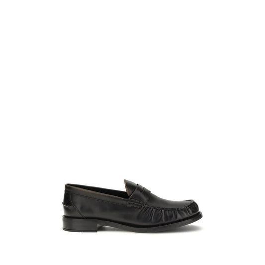 Prada Schwarze "Bos Taurus" Loafer aus Kalbsleder by Prada