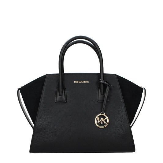 Michael Kors Schwarze Lederhandtasche by Michael Kors