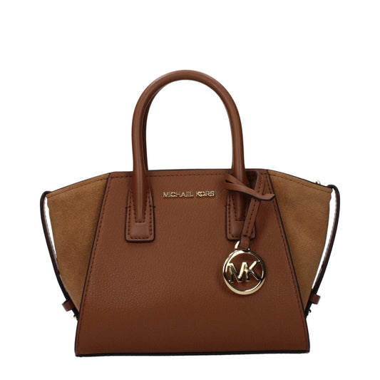 Michael Kors Braune Lederhandtasche by Michael Kors