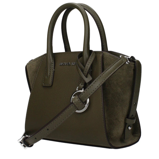 Michael Kors Grüne Lederhandtasche by Michael Kors
