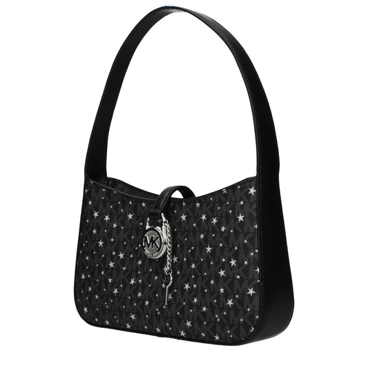 Michael Kors Schwarze Stoffhandtasche by Michael Kors