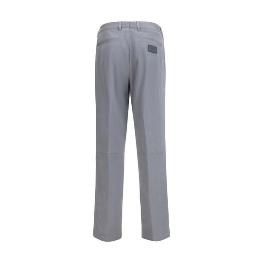 Fendi Graue Baumwollhose für den Alltag by Fendi