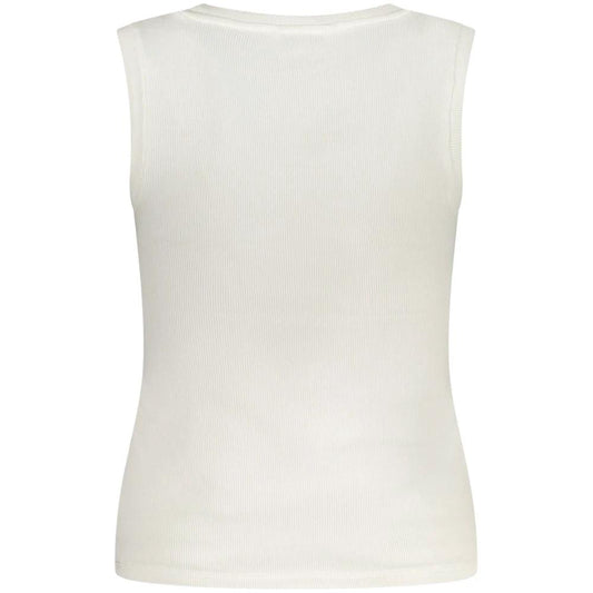 Tommy Hilfiger Bianco Baumwoll-Tanktop für Damen by Tommy Hilfiger