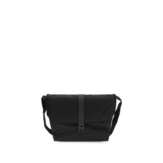 Ferragamo Schwarze Schultertasche aus Nylon by Ferragamo