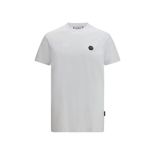 Philipp Plein Weißes Baumwoll-T-Shirt by Philipp Plein