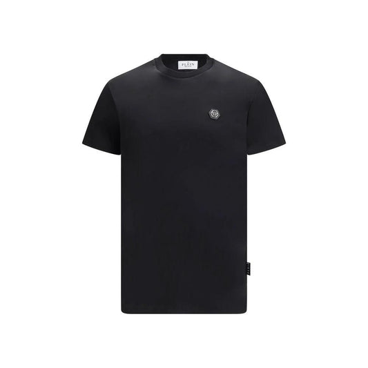 Philipp Plein Schwarzes Baumwoll-T-Shirt by Philipp Plein