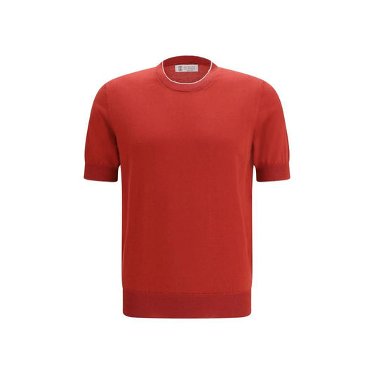 Brunello Cucinelli Cucinelli Mehrfarbiges Baumwoll-T-Shirt by Brunello Cucinelli Cucinelli
