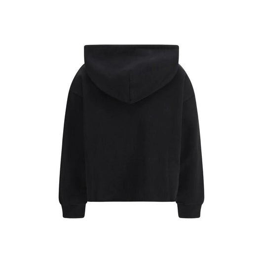 MM6 Schwarzer Baumwoll-Sweatshirt by MM6