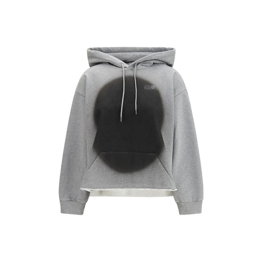 MM6 Grauer Baumwoll-Sweatshirt by MM6