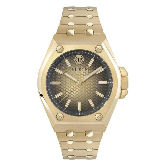 Philipp Plein Gold Stainless Steel Dress Watch by Philipp Plein
