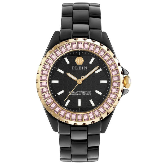 Philipp Plein Schwarze Keramik-Kleideruhr by Philipp Plein