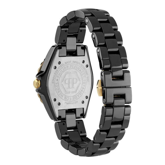 Philipp Plein Schwarze Keramik-Kleideruhr by Philipp Plein