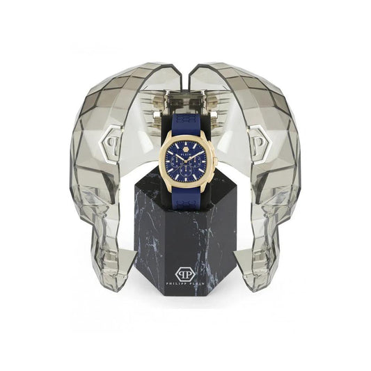 Philipp Plein Blaue synthetische Armbanduhr by Philipp Plein