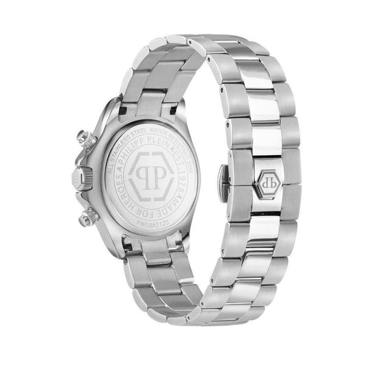 Philipp Plein Graue Edelstahl-Kleideruhr by Philipp Plein