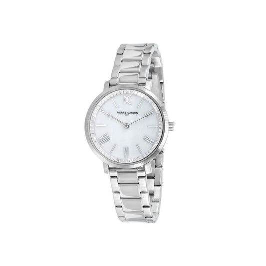 Pierre Cardin Graue Edelstahl-Kleideruhr by Pierre Cardin