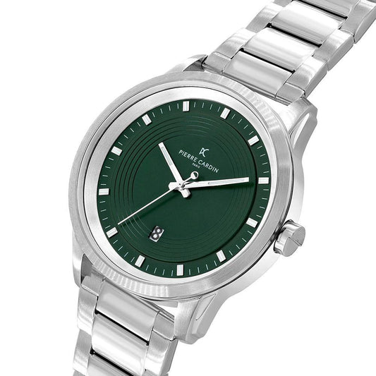 Pierre Cardin Graue Edelstahl-Kleideruhr by Pierre Cardin