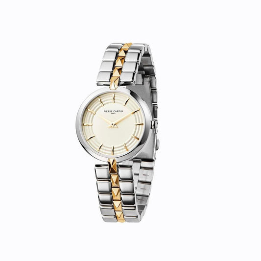 Pierre Cardin Graue Edelstahl-Kleideruhr by Pierre Cardin