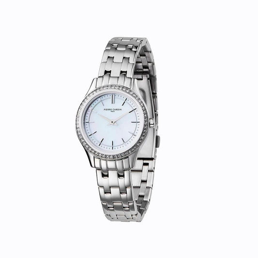 Pierre Cardin Graue Edelstahl-Kleideruhr by Pierre Cardin