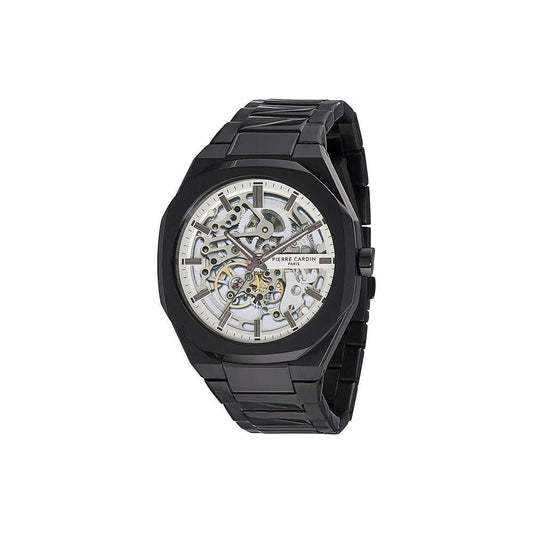 Pierre Cardin Schwarze Edelstahl-Dresswatch by Pierre Cardin