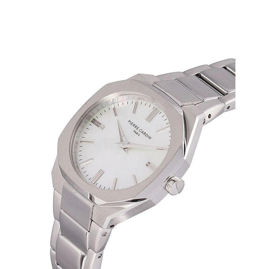Pierre Cardin Graue Edelstahl-Kleideruhr by Pierre Cardin