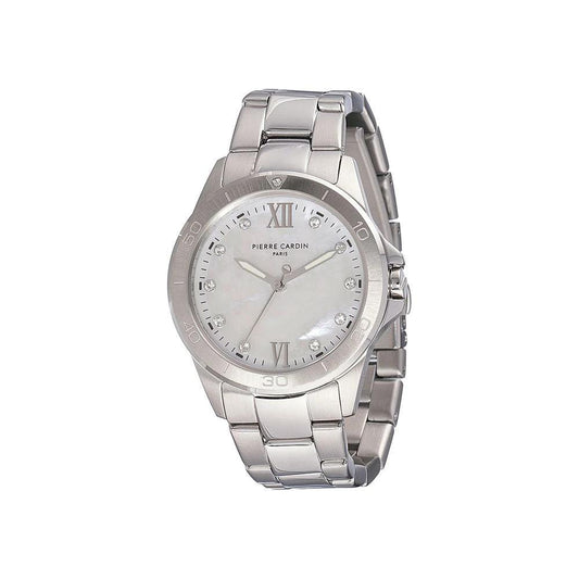Pierre Cardin Graue Edelstahl-Kleideruhr by Pierre Cardin