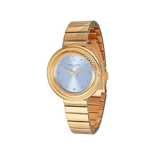 Pierre Cardin Goldfarbene Edelstahl-Dresswatch by Pierre Cardin