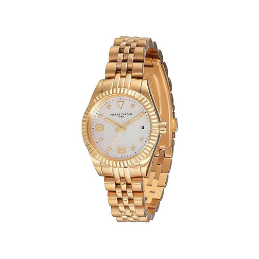 Pierre Cardin Armbanduhr aus Edelstahl in Gold by Pierre Cardin