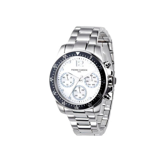Pierre Cardin Graue Edelstahl-Kleideruhr by Pierre Cardin