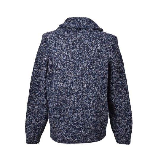 Brunello Cucinelli Blauer Wollcardigan by Brunello Cucinelli