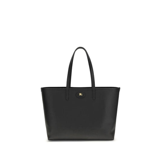 Burberry Schwarze Bos Taurus Kalbsleder Schultertasche by Burberry