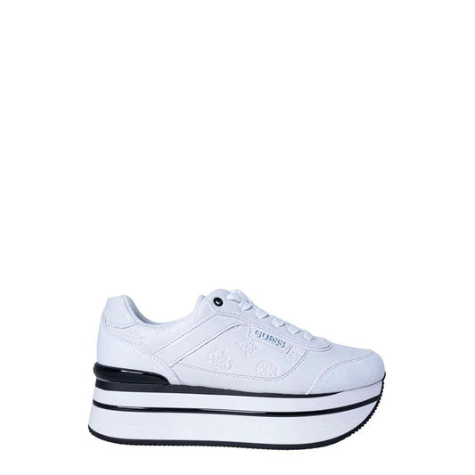 Guess Weiße Plateau-Sneaker aus Polyester by Guess