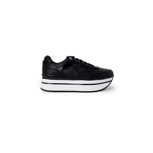 Guess Schwarze Plateau-Sneaker aus Polyethylen by Guess