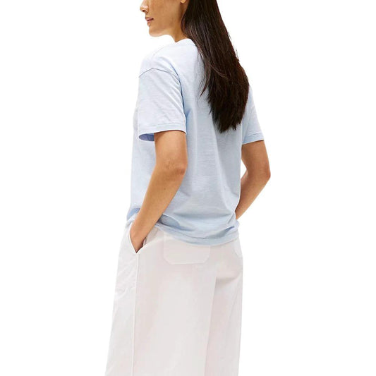 Tommy Hilfiger Blaues Bio-Baumwoll-T-Shirt by Tommy Hilfiger