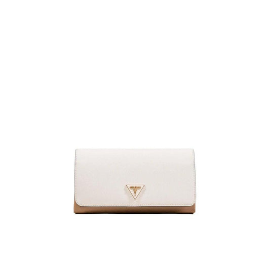 Guess Beige Polyethylene Clutch Bag by Guess