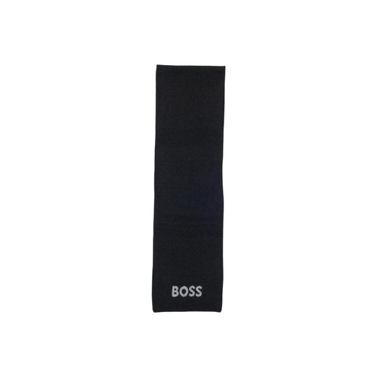Hugo Boss Schwarzer Schal aus Polyacryl by Hugo Boss