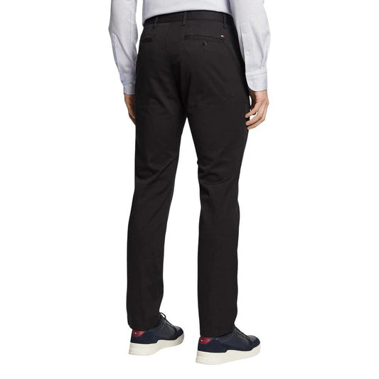 Tommy Hilfiger Schwarze Freizeithose aus recycelter Baumwolle by Tommy Hilfiger