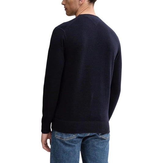 Tommy Hilfiger Blauer Bio-Baumwoll-Sweatshirt by Tommy Hilfiger