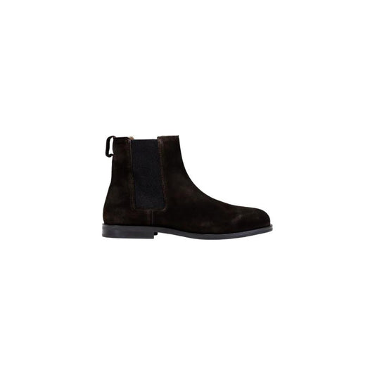 Calvin Klein Braune Chelsea Boots aus Wildleder by Calvin Klein