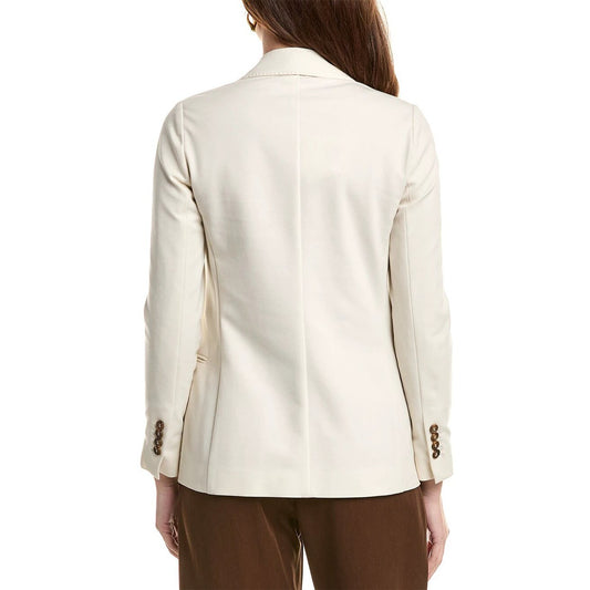 Brunello Cucinelli Beiger Baumwollmantel by Brunello Cucinelli