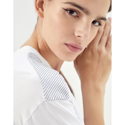 Brunello Cucinelli Weiße Baumwoll-Sportbekleidung by Brunello Cucinelli