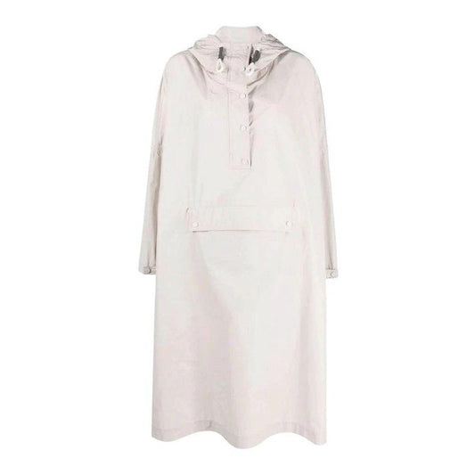 Brunello Cucinelli Cucinelli Grauer Polyester-Mantel by Brunello Cucinelli Cucinelli