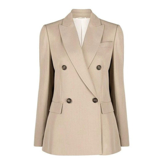 Brunello Cucinelli Cucinelli Beige Viskose-Blazer by Brunello Cucinelli Cucinelli