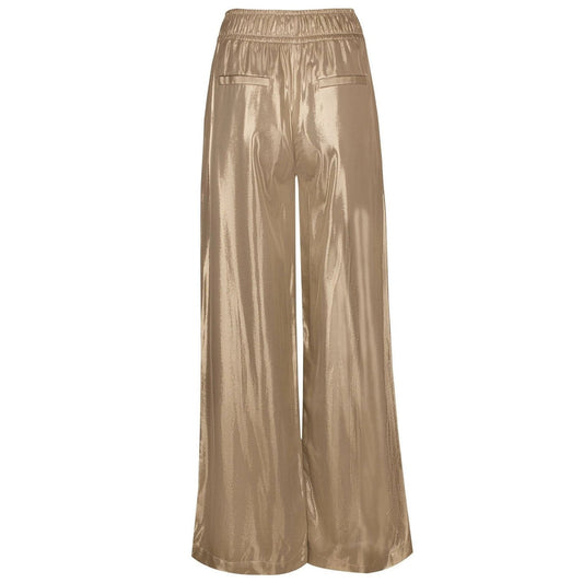 Brunello Cucinelli Cucinelli Goldene Freizeithose aus Viskose by Brunello Cucinelli Cucinelli
