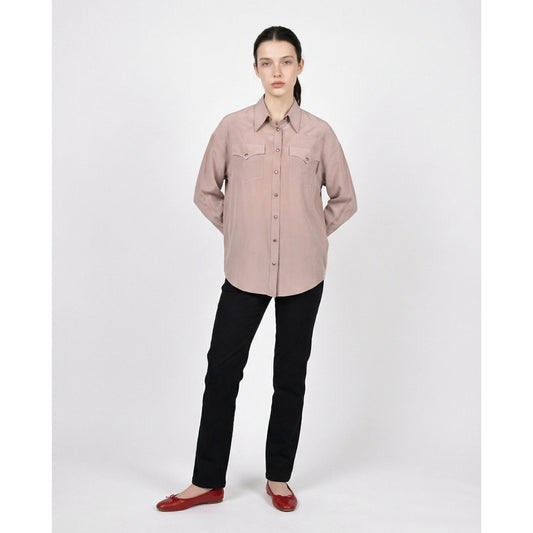 Brunello Cucinelli Cucinelli Beiges Seidenhemd by Brunello Cucinelli Cucinelli