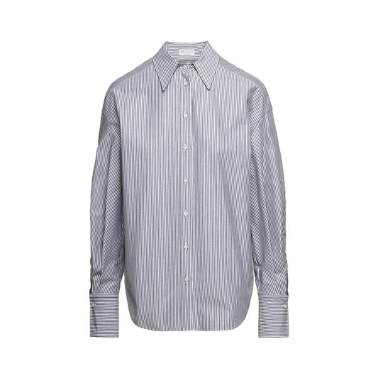 Brunello Cucinelli Cucinelli Weißes Baumwollhemd by Brunello Cucinelli Cucinelli