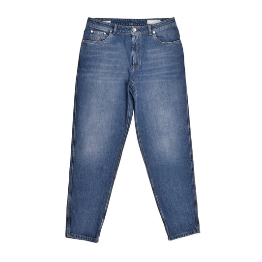 Brunello Cucinelli Cucinelli Blaue Jeans aus Baumwolle im Relaxed Fit by Brunello Cucinelli Cucinelli