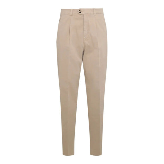 Brunello Cucinelli Cucinelli Braune Baumwoll-Freizeithose by Brunello Cucinelli Cucinelli